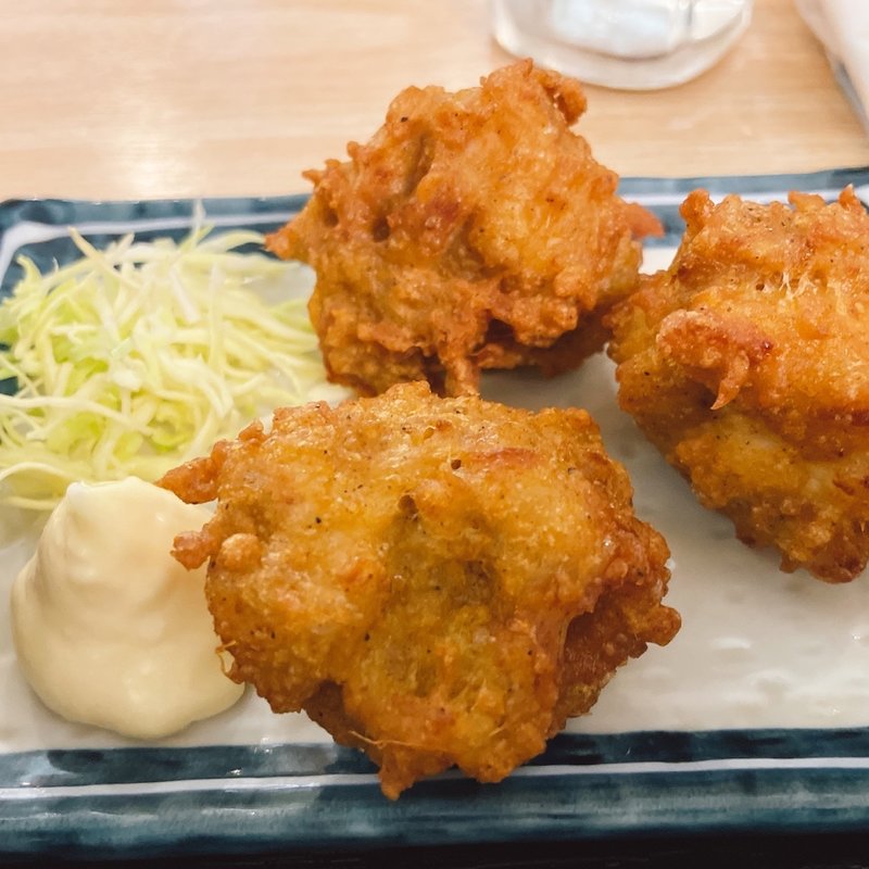 唐揚げ3個(チャーハン専門店 こう米)