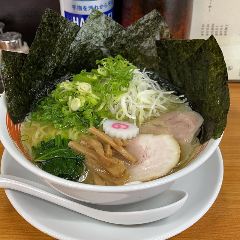 ねぎそば 塩(中華そば 半ざわ)