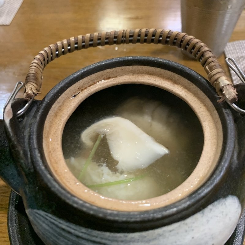 土瓶蒸し(よもぎ)