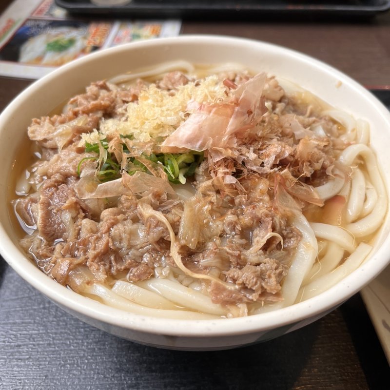 肉うどん(愉楽家 林店 )