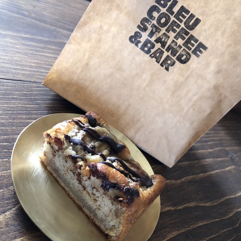 チョコレートバナナケーキ(BLEU COFFEE STAND & BAR)
