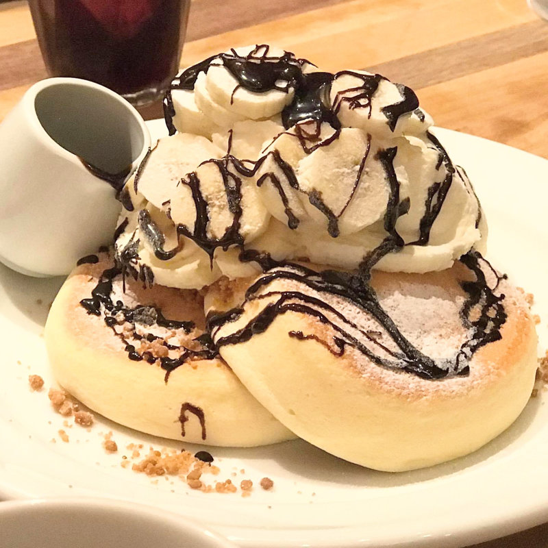 チョコバナナパンケーキ(Merengue （メレンゲ）)