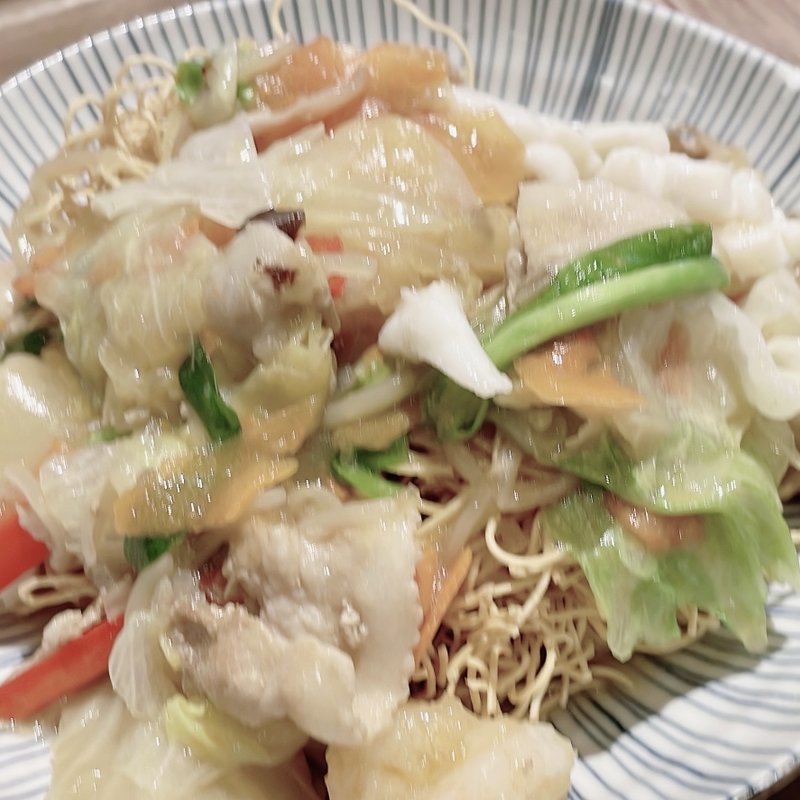 海鮮焼きそば(小皿中華 桃天 LINKS UMEDA店)