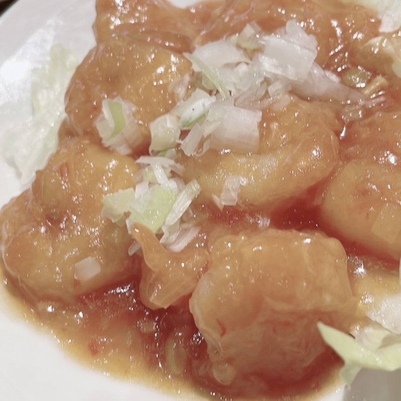 エビチリ(小皿中華 桃天 LINKS UMEDA店)