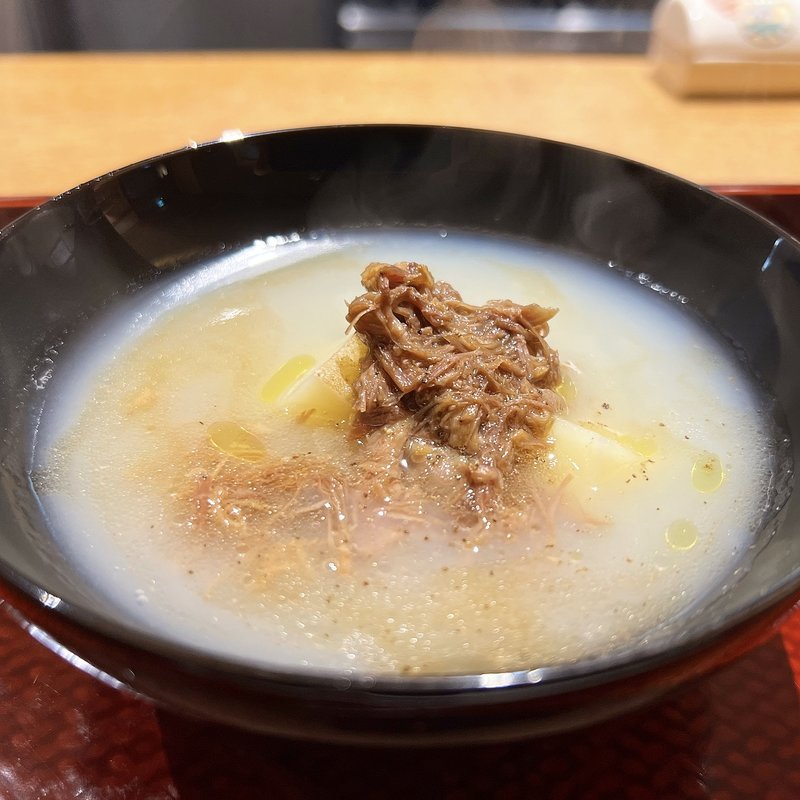 テールの出汁(和牛会席 ぎをん だいきち)