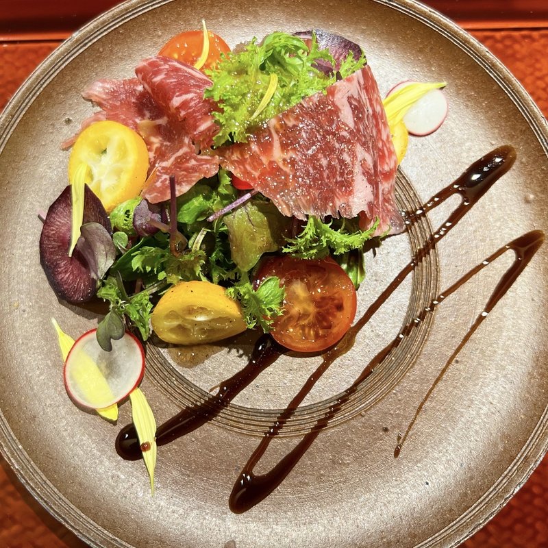 サラダ(和牛会席 ぎをん だいきち)