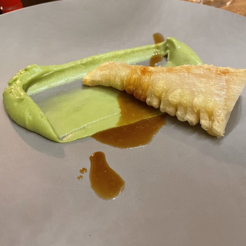 タケノコの素揚げ(ル･マロニエ)