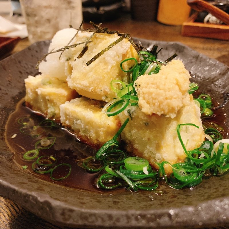 揚げ出し菜豆腐(咲鶏や （さきとりや）)