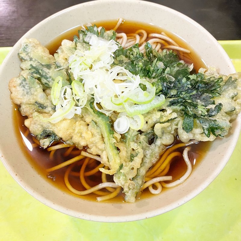 春菊天そば(都そば 日比谷店)