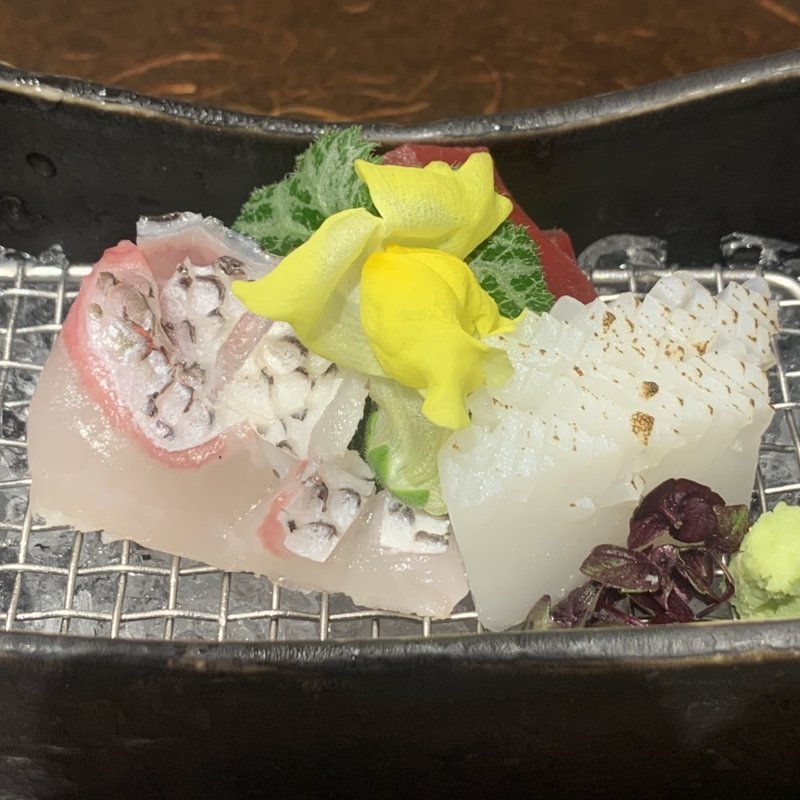 四季会席 御造り(個室会席 北大路新宿茶寮 )