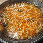 もやしあんかけラーメン(みそのめん王)