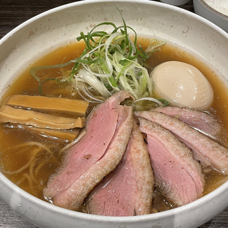 特製鴨出汁そば(麺麓menroku 南森町店)