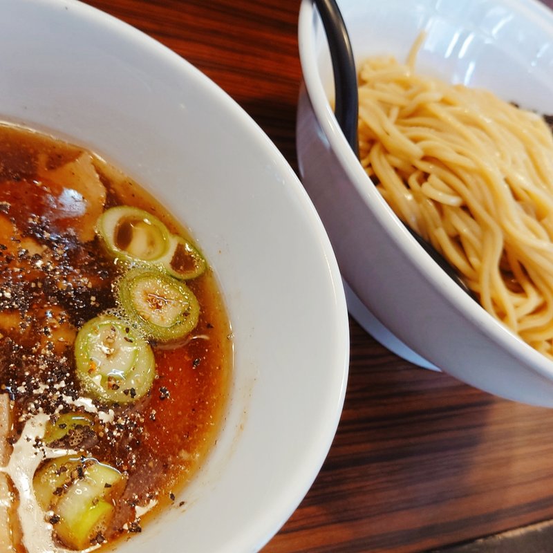 つけ麺　大盛(秋刀鮪だし 宣久)