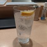 レモンサワー(焼鳥山もと 阿佐ヶ谷cellar)