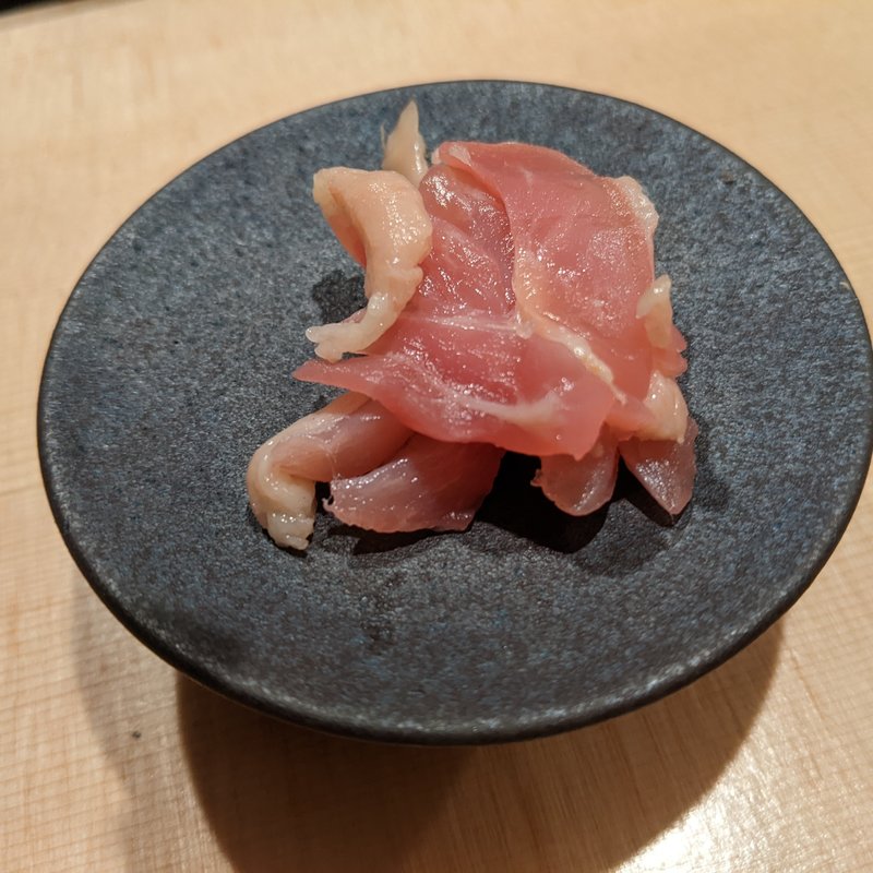 鳥の生ハム(焼鳥山もと 阿佐ヶ谷cellar)