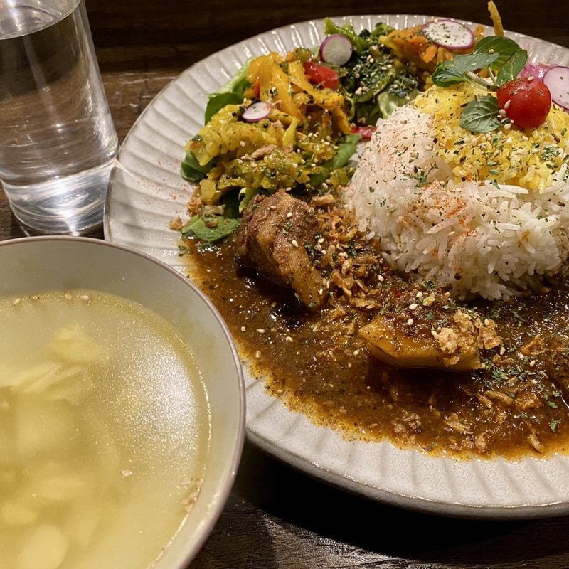 本日のSpecial薬膳カレー(LABO赤坂スパイスセンター)
