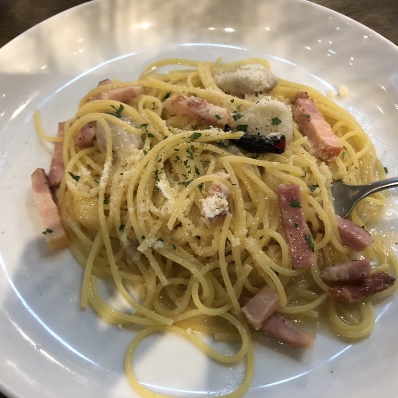千葉県芦田さんの里芋とベーコンのペペロンチーノ(AW55 アトレ品川店)