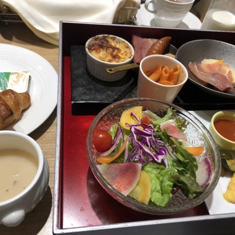 モーニング(浅草ビューホテルスカイグリルビュッフェ武蔵)