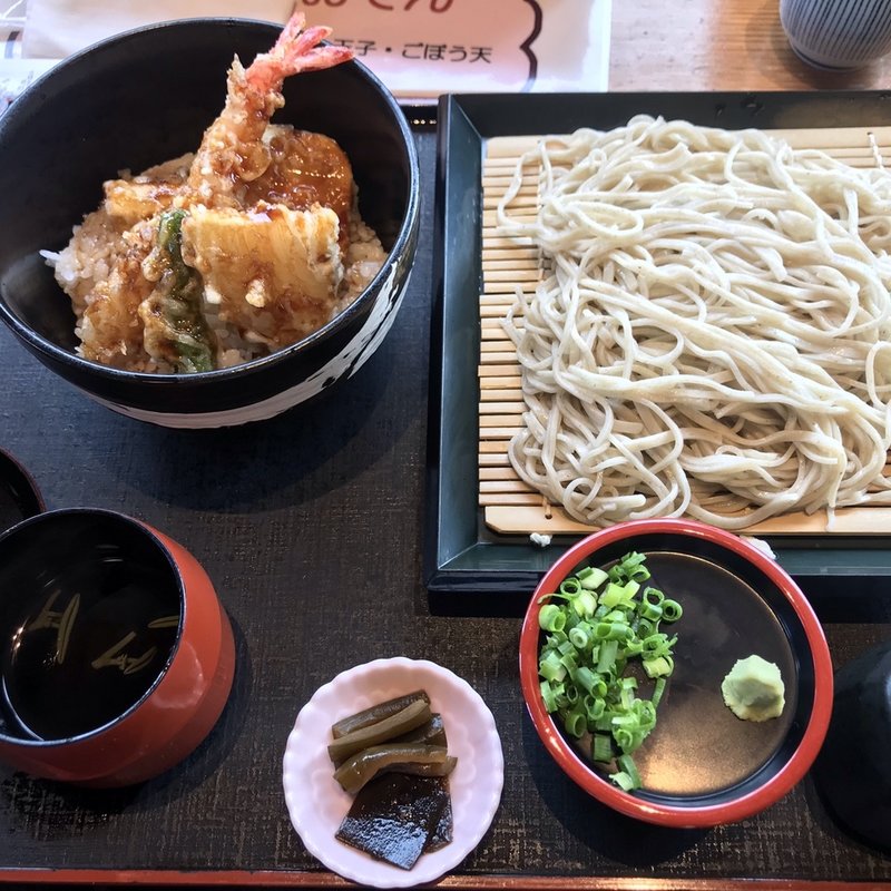 天ざるそば(一休庵 播州三木店)