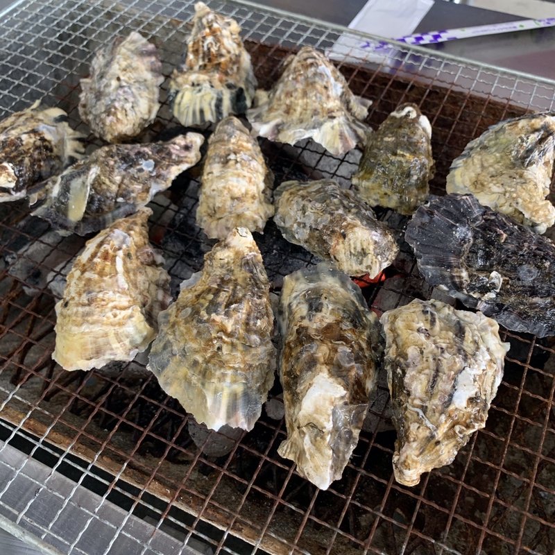 牡蠣食べ放題(牡蠣直売所 住栄丸)