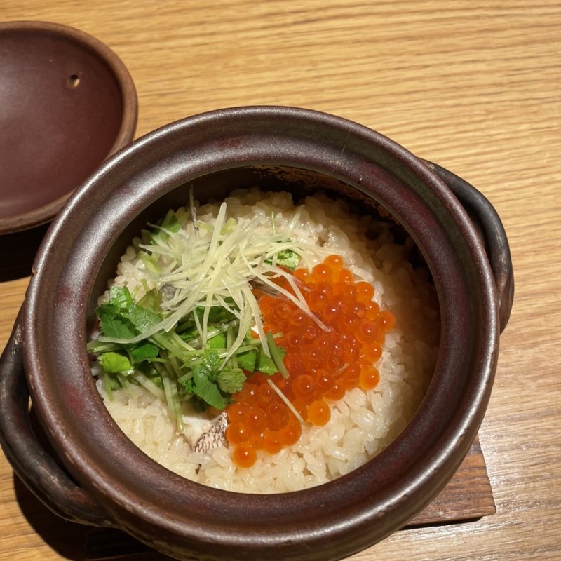 鯛めし膳(魚菜由良　雑魚亭)