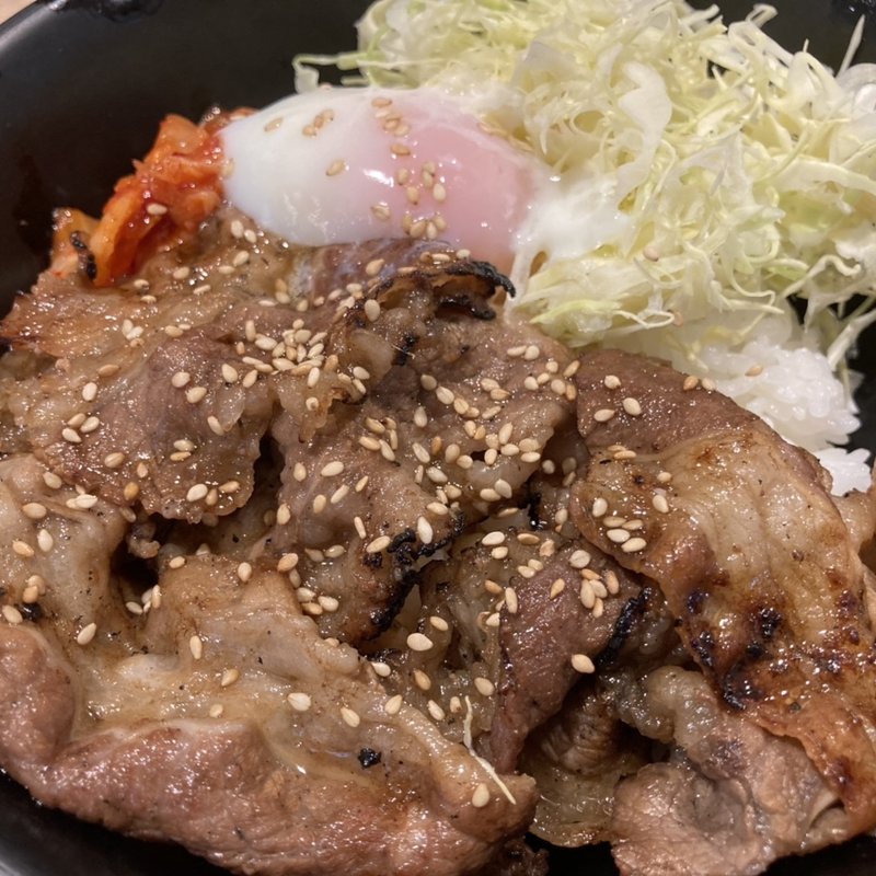 牛カルビ焼肉丼(肉丼やまと 光が丘ＩＭＡ店)