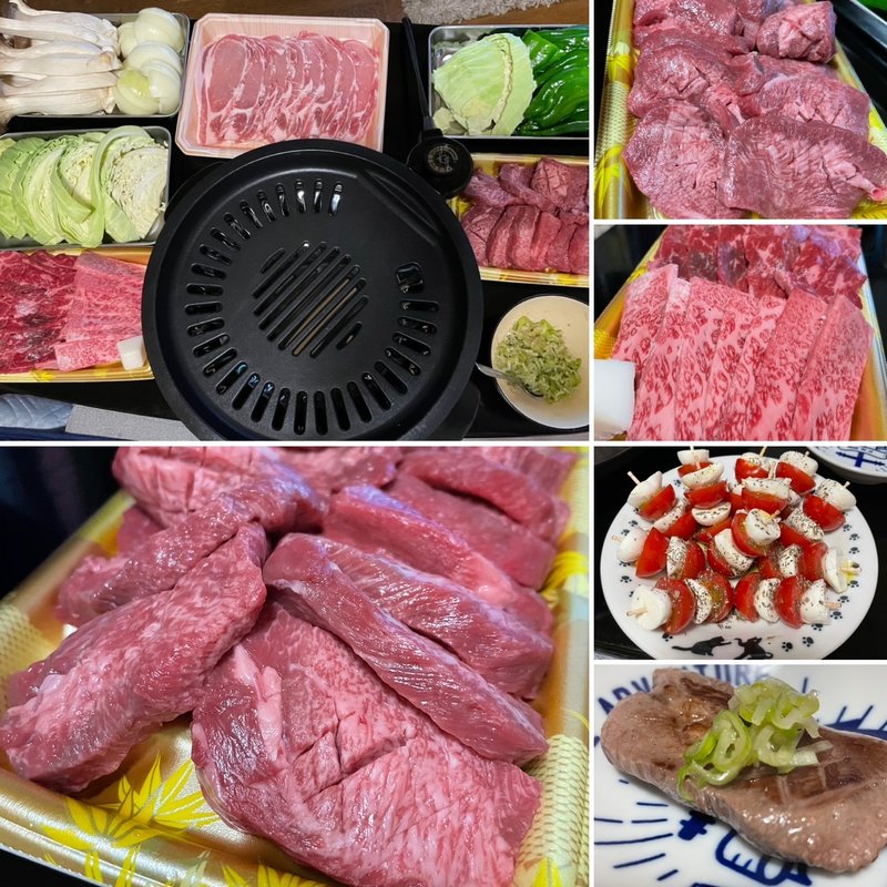 誕生日焼肉❣️(自宅)