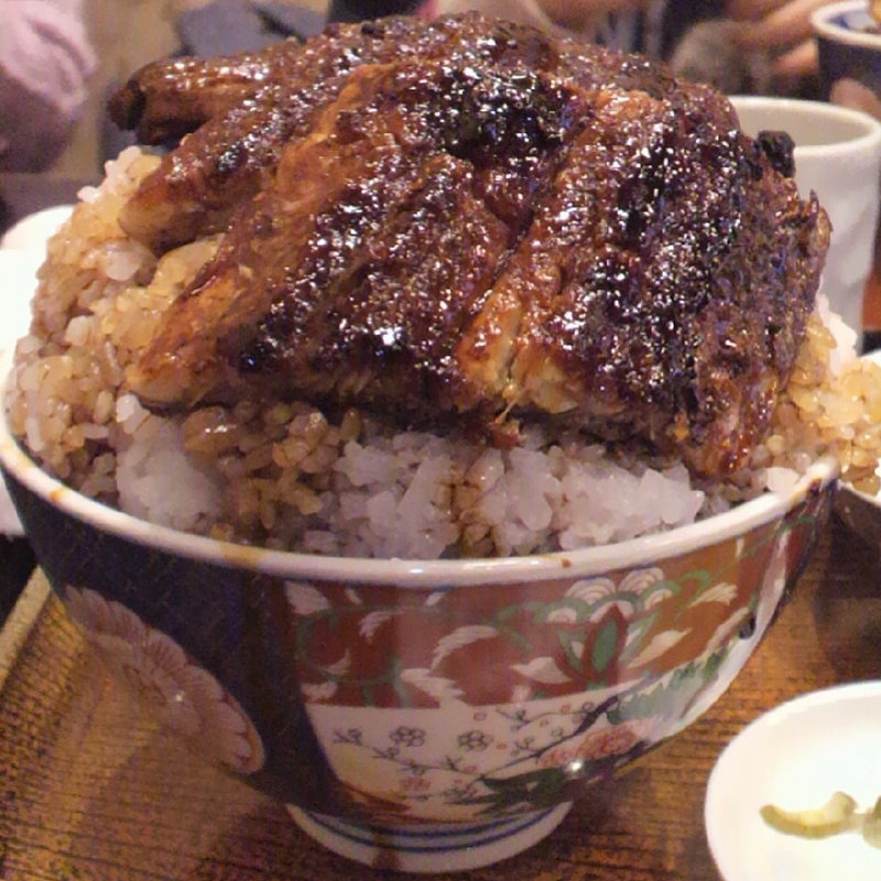 中丼（丼各種中盛り）(新玉亭)