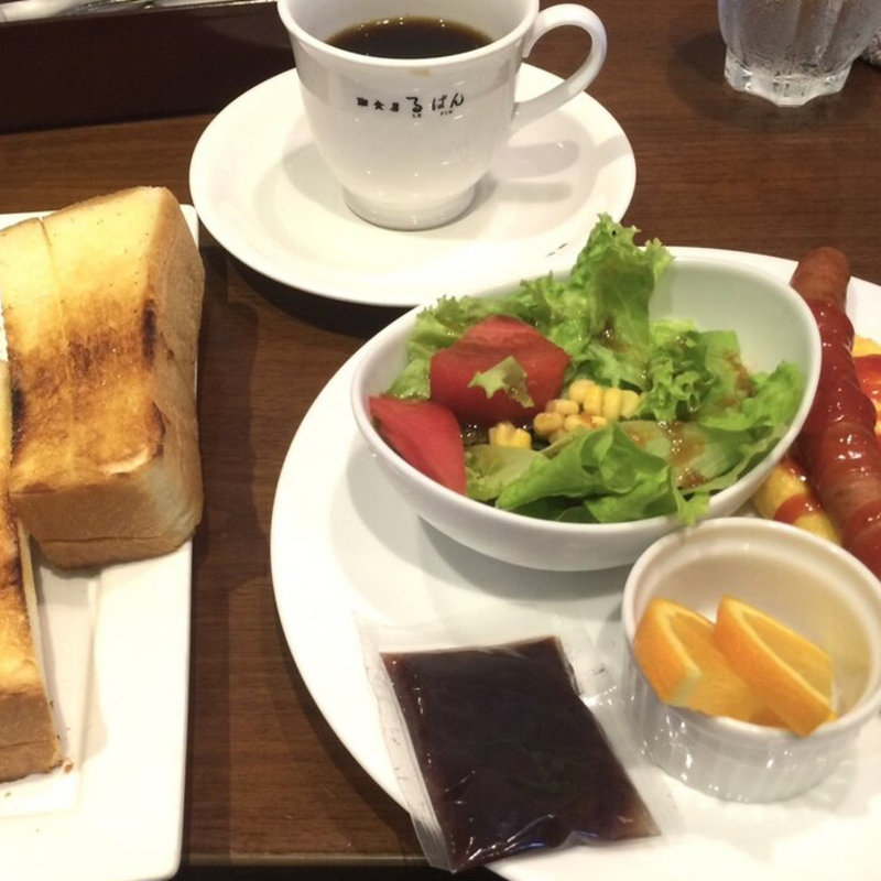 る ぱんモーニングセット(珈食房るぱん 白土店)