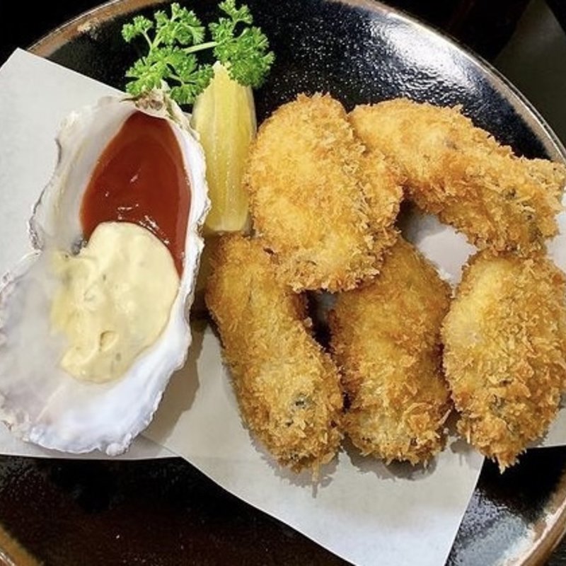 特選かきフライ(焼がきのはやし)