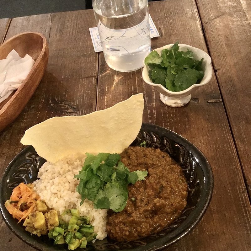 マトンキーマカレー(こっそりカレー)