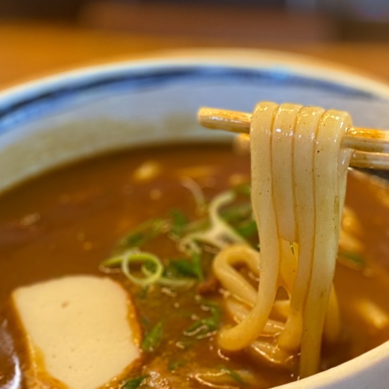 カレーうどん(うどん山川 八尾店)