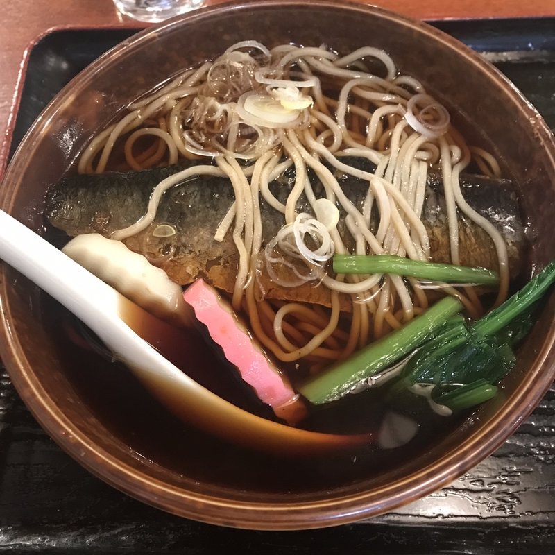 にしんそば・うどん(そば処 鞍手茶屋 大手町店 （そばどころ くらてぢゃや）)