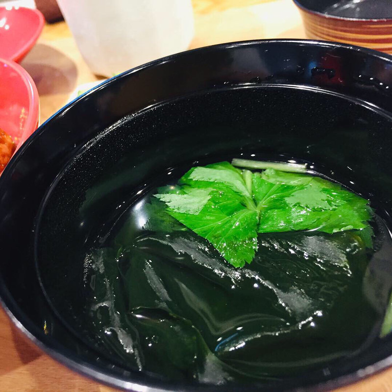 お吸い物(愛とうなぎ 鹿児島店)