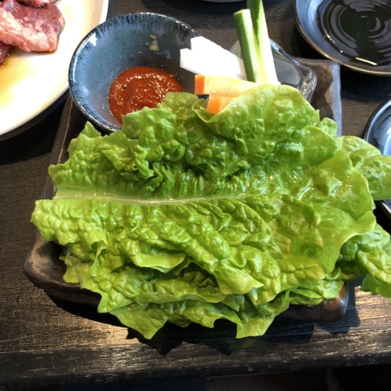 サンチュ野菜スティック3種付(焼肉のいとう 木町通店)