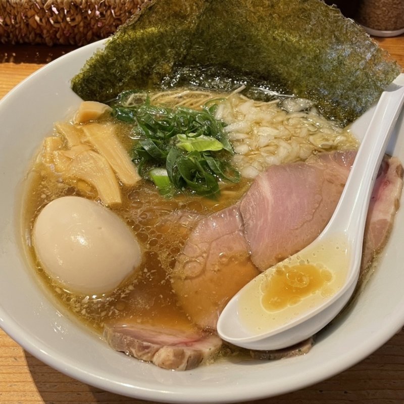 濃潤白湯鶏(麺道楽 神楽や )