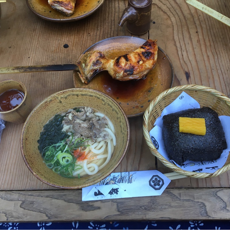 山賊焼(いろり山賊 桃李庵（とうりあん）)