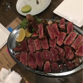 フィレ肉ステーキ(文世食堂)
