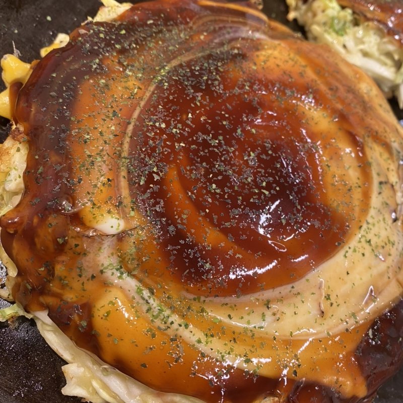 えびぶた玉(鶴橋風月 京橋店)