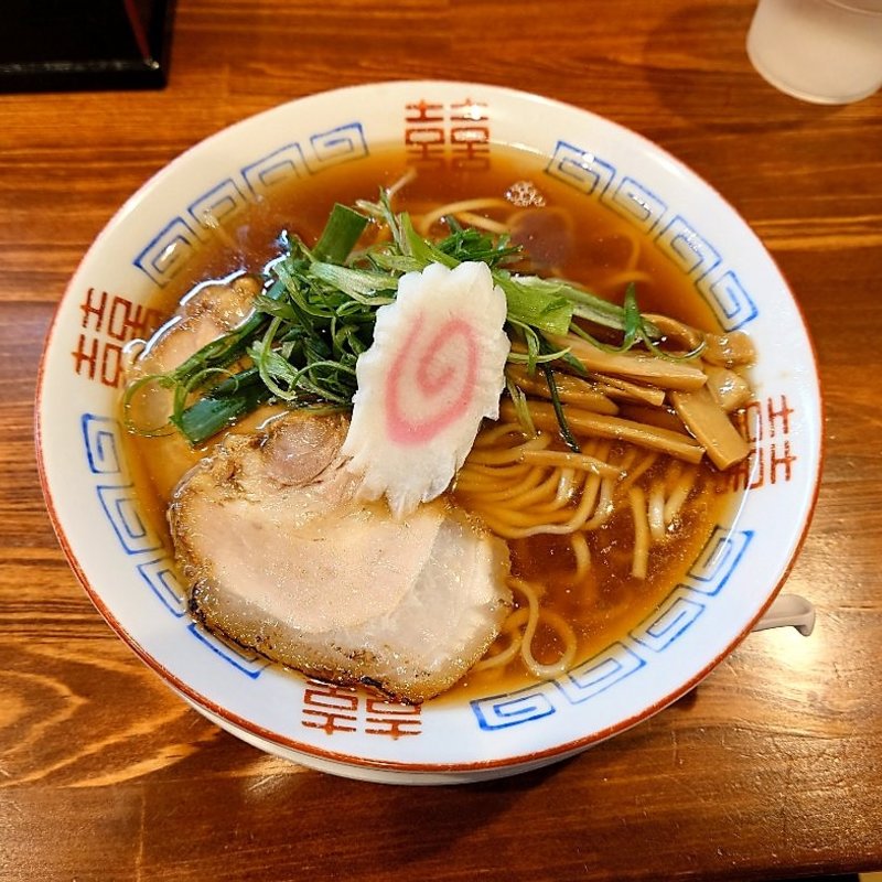 魚介中華そば(麺屋隊長)