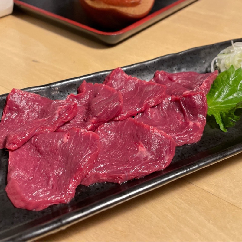 馬刺し(ほうとう蔵 歩成 河口湖店)