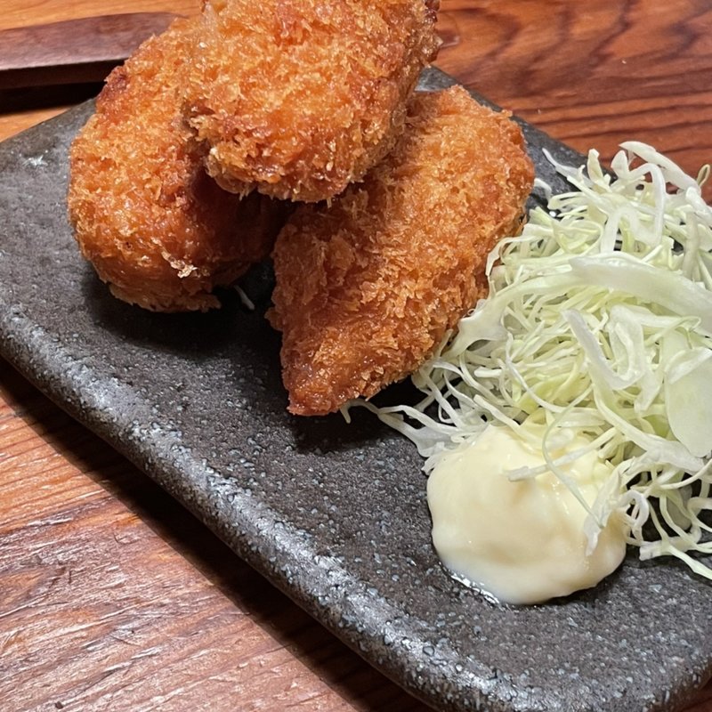 カキフライ(やきとん ひなた 東武練馬店)