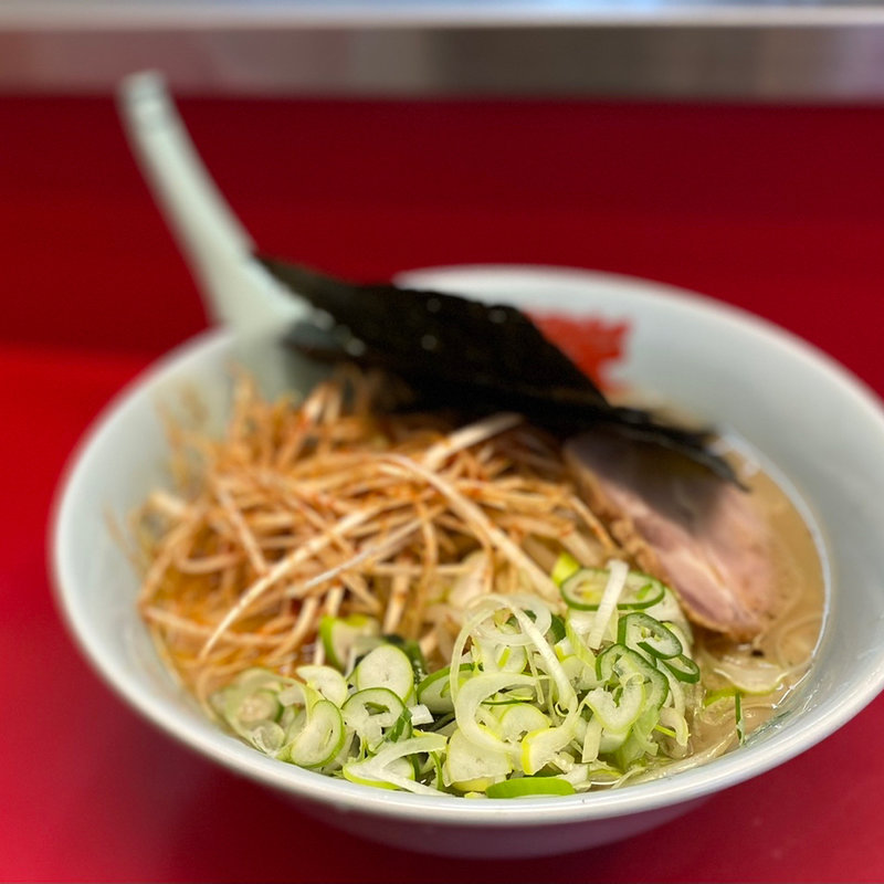 醤油ラーメン＋もやし＋白髪ねぎ(ラーメン山岡家 南2条店)