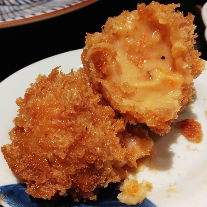 桜えびのクリームコロッケ(とんかつ和幸 アトレ川崎本店)