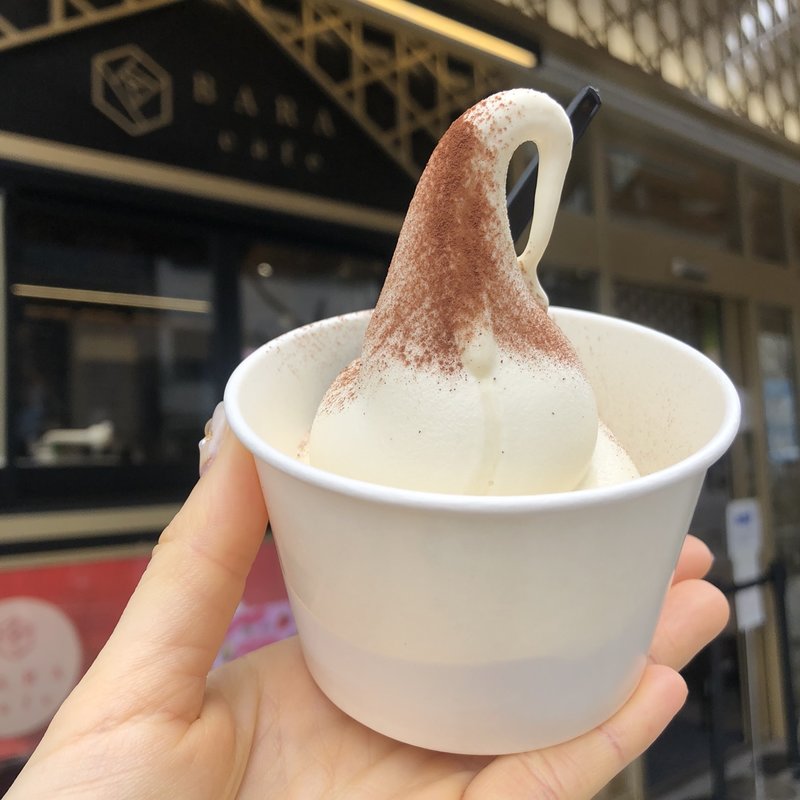 いばらき焼き芋ソフト(IBARAKI　sense イバラキセンス　BARA cafe)