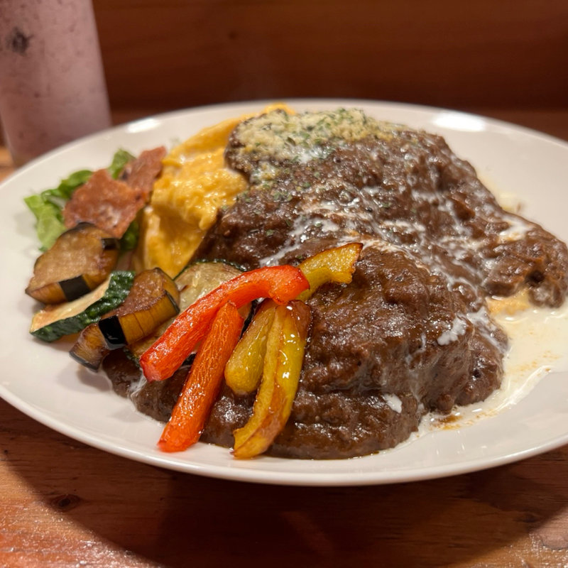 ラムデミカレー(さぼてん食堂 )