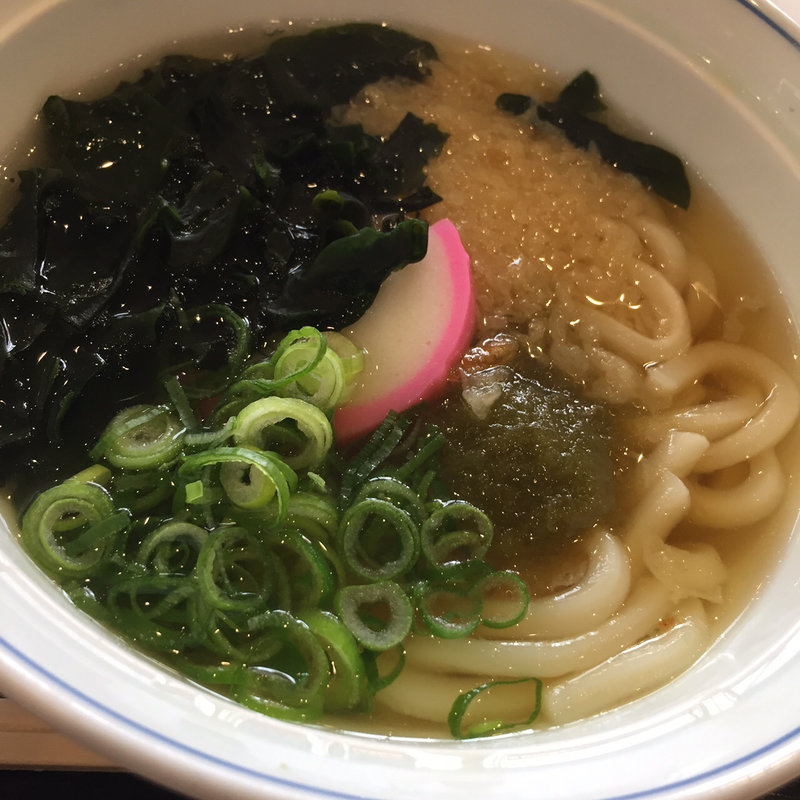 ハーフうどん(つわぶき )