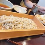 海老と野菜の天せいろ(手打ちそば古祁庵)