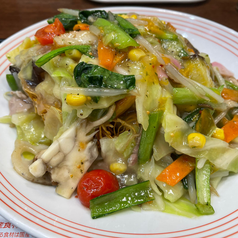 彩野菜の皿うどん(リンガーハット イオン千種店 )