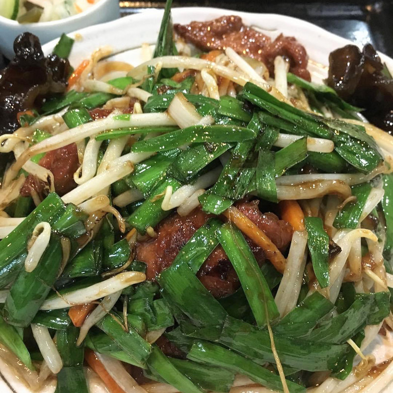 レバニラ定食(天下一 代々木八幡店)